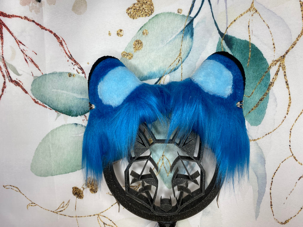 Kpop Demon Hunters Derpy Tiger handmade with love fauxfur cat ears for cosplay, petplay, streaming, anime fans, therians, furrys headband